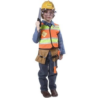 Dress Up America Construction Worker - Tot/Child T4