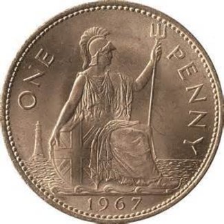 English Penny EACH - Coin