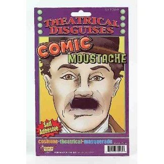 Forum Novelties Comic Moustache - Chaplin