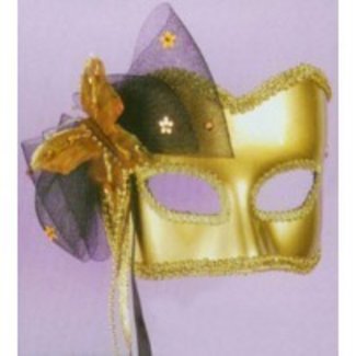 Forum Novelties Golden Butterfly Mask MJ650F