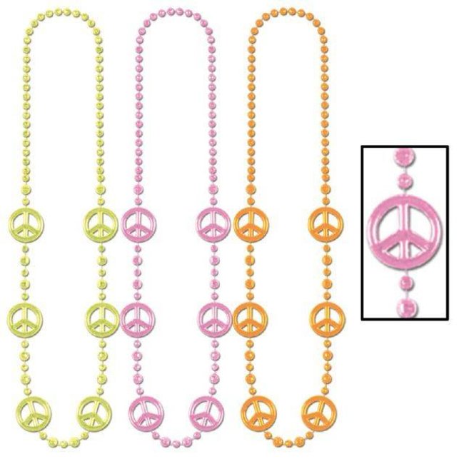 Forum Novelties Peace Beads Set Of Three (C3)