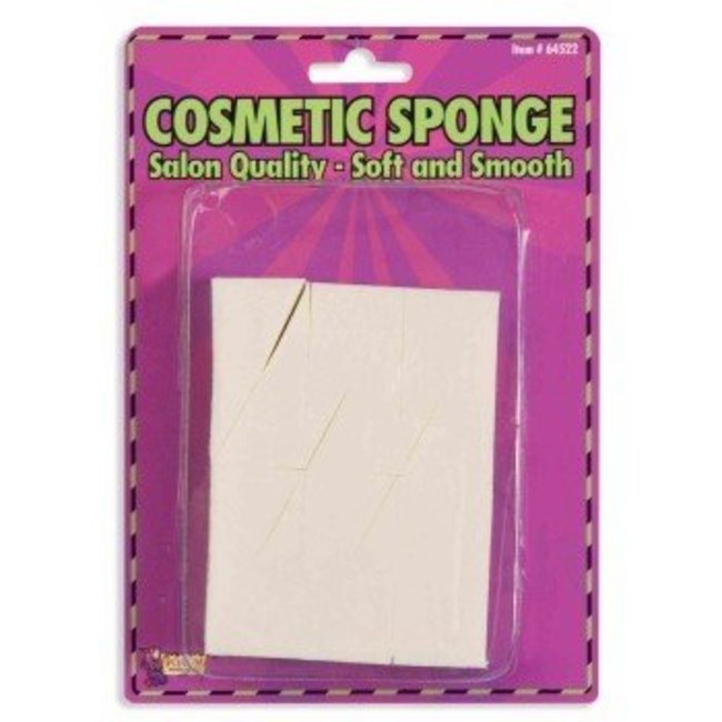 Forum Novelties Cosmetic Sponge Wedges - 12 Pack