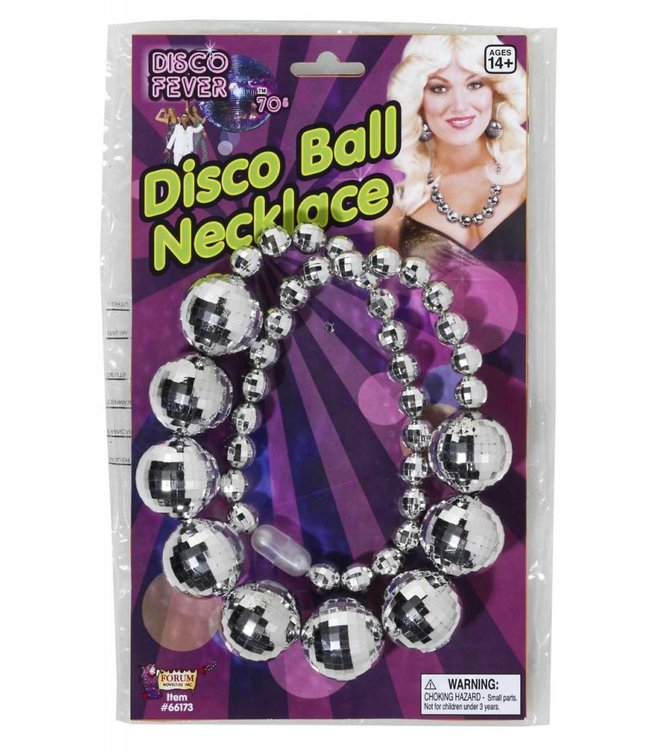 Forum Novelties 70's Disco Fever Disco Ball Necklace (C3)
