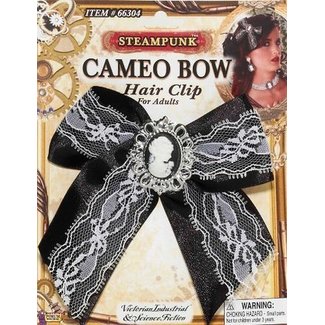 Forum Novelties Cameo Bow Hair Clip (C13)