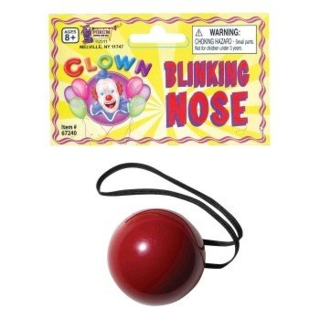 Forum Novelties Blinking Clown Nose