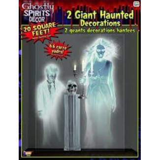 Forum Novelties Ghostly Wall Decoration 4 foot x 5 foot (/516)