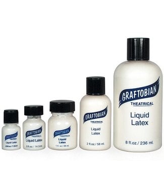 Graftobian Make-Up Company Liquid Latex Clear 8 oz. By Graftobian