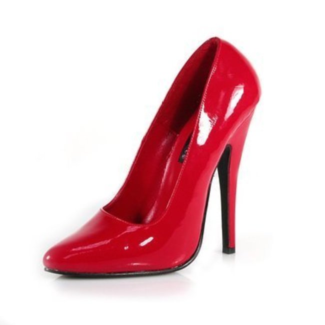 Shoes - Pumps 4 Inch Heel  Red Size 6 by Ellie Shoes