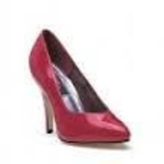 Shoes - Pumps 4 Inch Heel  Red Size 8 by Ellie Shoes