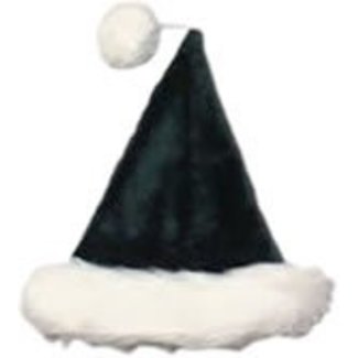 Halco Santa Hat Velvet Plush Green