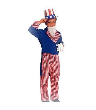 Rubies Costume Company Uncle Sam Medium 8-10