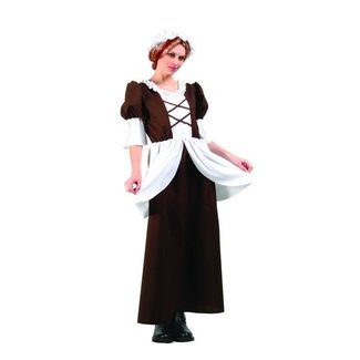 RG Costumes And Accessories Colonial Lady - Adult Standard 10-12