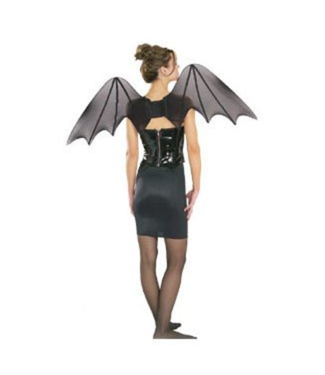 Rubies Costume Company Chiffon Bat Wings Light and Full 36 inch wide 2 feet tall