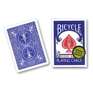 United States Playing Card Company Card Bicycle, Gold Standard - Blue by Richard Turner - Trick