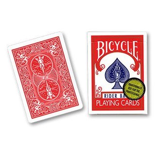 United States Playing Card Company Card Bicycle, Gold Standard - Red by Richard Turner - Trick