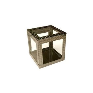 Crystal Clear Cube 4 inch, Silent by Ickle Pickle Products(M10)