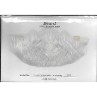Morris Costumes and Lacey Fashions Beard 5 Point White