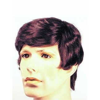 Morris Costumes and Lacey Fashions Discount Better Man Med Brown 4 Wig