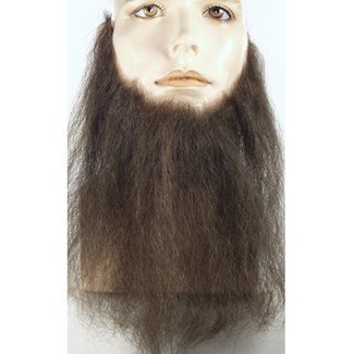 Morris Costumes and Lacey Fashions Full Face 16 inch Black Beard