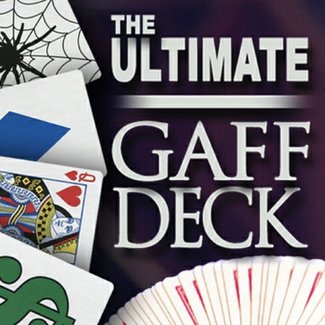 Ultimate Gaff Bicycle Deck with DVD - 3 Classic Card Tricks by Magic Makers