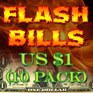 Flash Bills - Ten Pack $1.00 Denominations