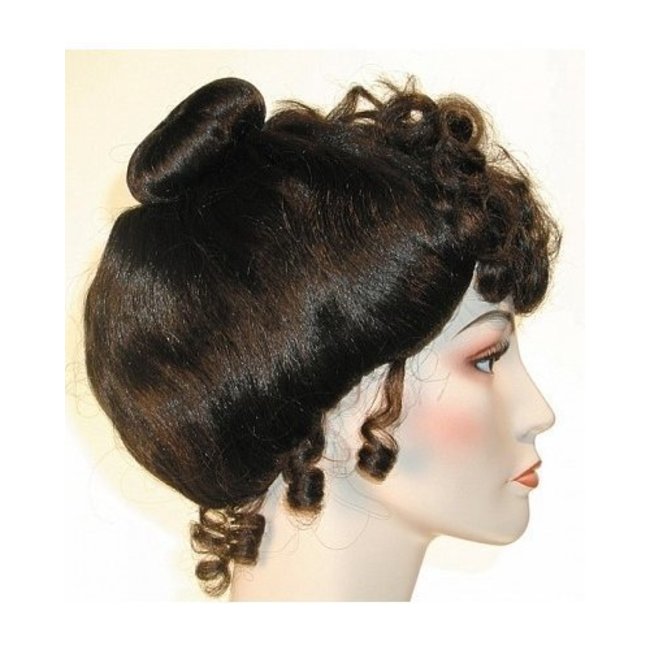 Morris Costumes and Lacey Fashions Gibson Victorian - Brown Wig
