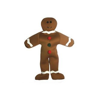 Rasta Imposta Gingerbread Man Costume - Adult One Size
