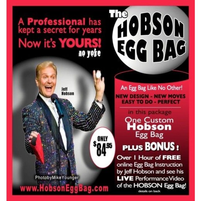 Hobson Egg Bag by Jeff Hobson - Red (M10)