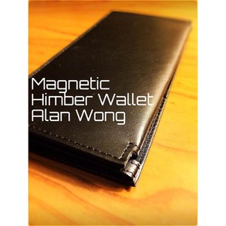 Leather Magnetic Himber Wallet by Alan Wong (M10)
