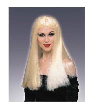 Forum Novelties Long Blonde Wig, Parted (360)