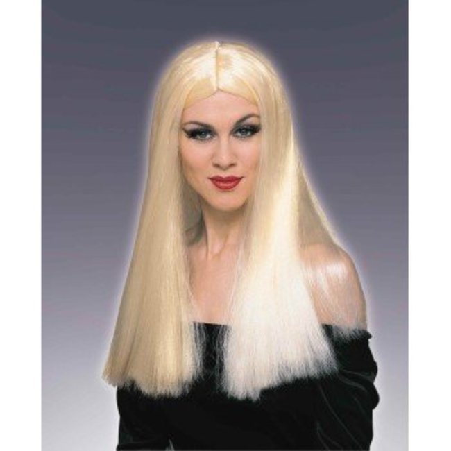 Forum Novelties Long Blonde Wig, Parted (360)