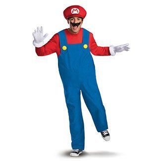 Disguise Super Mario Deluxe Adult XL 42-46