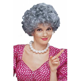 Costume Culture by Franco American Mixed Grey Mom - Wig