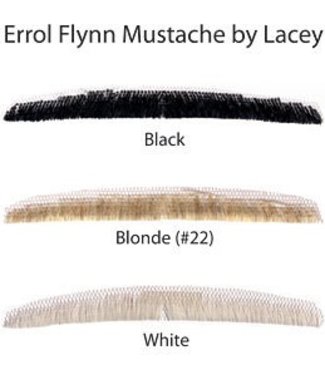 Morris Costumes and Lacey Fashions Moustache - Errol Flynn, Black Human Hair
