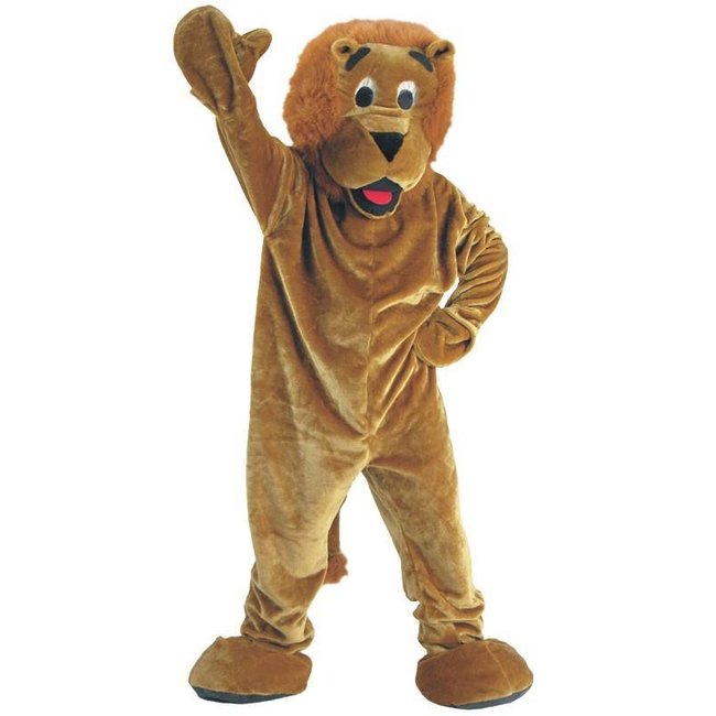 Dress Up America Roaring Lion Mascot  - Adult