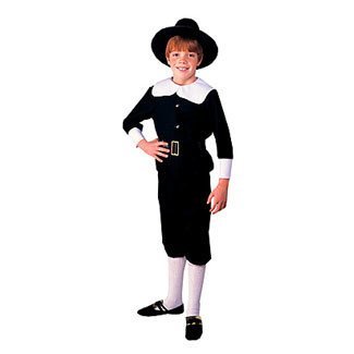 Rubies Costume Company Pilgrim Boy - Medium 8-10