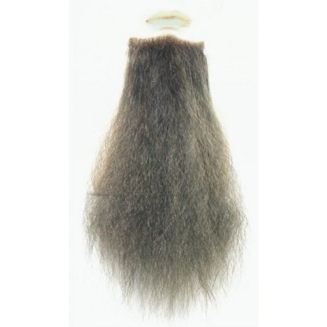 Morris Costumes and Lacey Fashions Beard 1890S Pointed Goatee - Grey 9 inch
