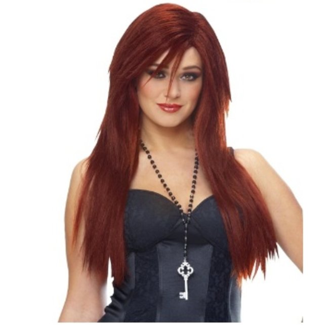 Costume Culture by Franco American Sleek Wig - Natural Red