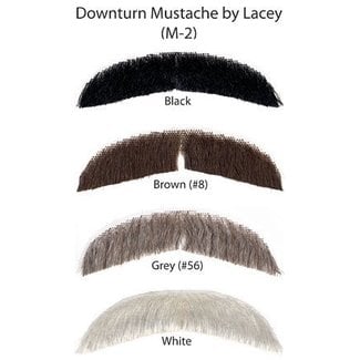 Morris Costumes and Lacey Fashions Downturn Blonde 22 M2 Moustache