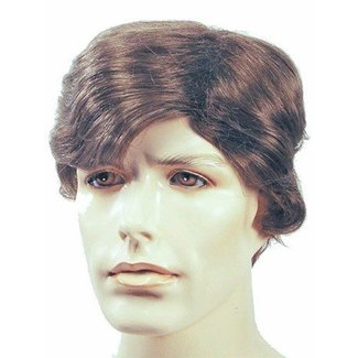 Morris Costumes and Lacey Fashions Sidepart Men's, Salt and Pepper Wig