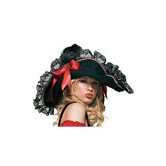 Leg Avenue Swashbuckler Pirate Hat - Female (327)