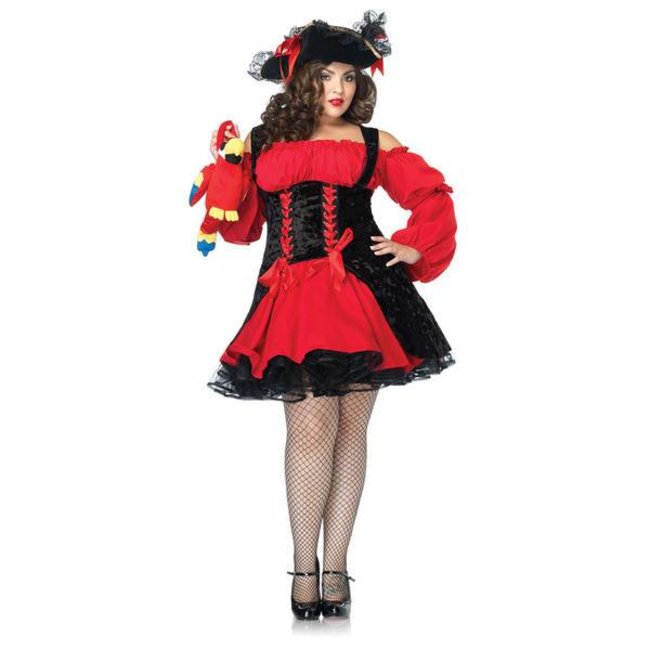 Leg Avenue Vixen Pirate Wench Plus Size 1x-2x