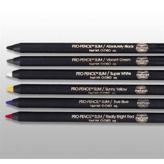 Mehron Pro Pencil Slim - Super White