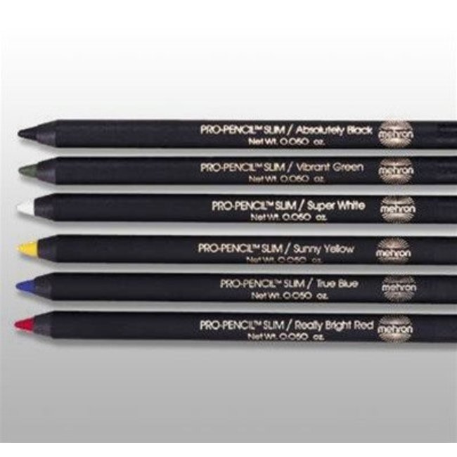 Mehron Pro Pencil Slim - Super White