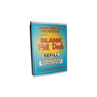 Refill for Blank Phil Deck by Trevor Duffy s (M10)