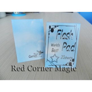 Flash Pad (White) by Red Corner Magic