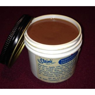 Rubber Mask Grease Paint - Dark Brown 2.5 oz