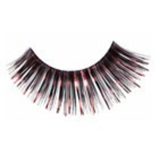 Red Cherry Eyelashes Black w/Red Mylar C212