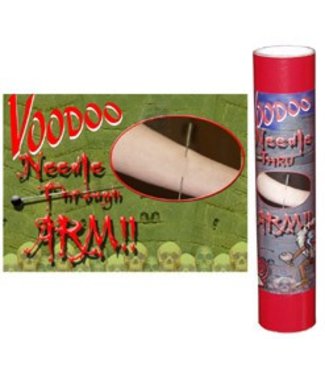 Voodoo Needle Through Arm