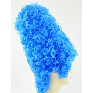 Morris Costumes and Lacey Fashions Marge, Blue - Wig